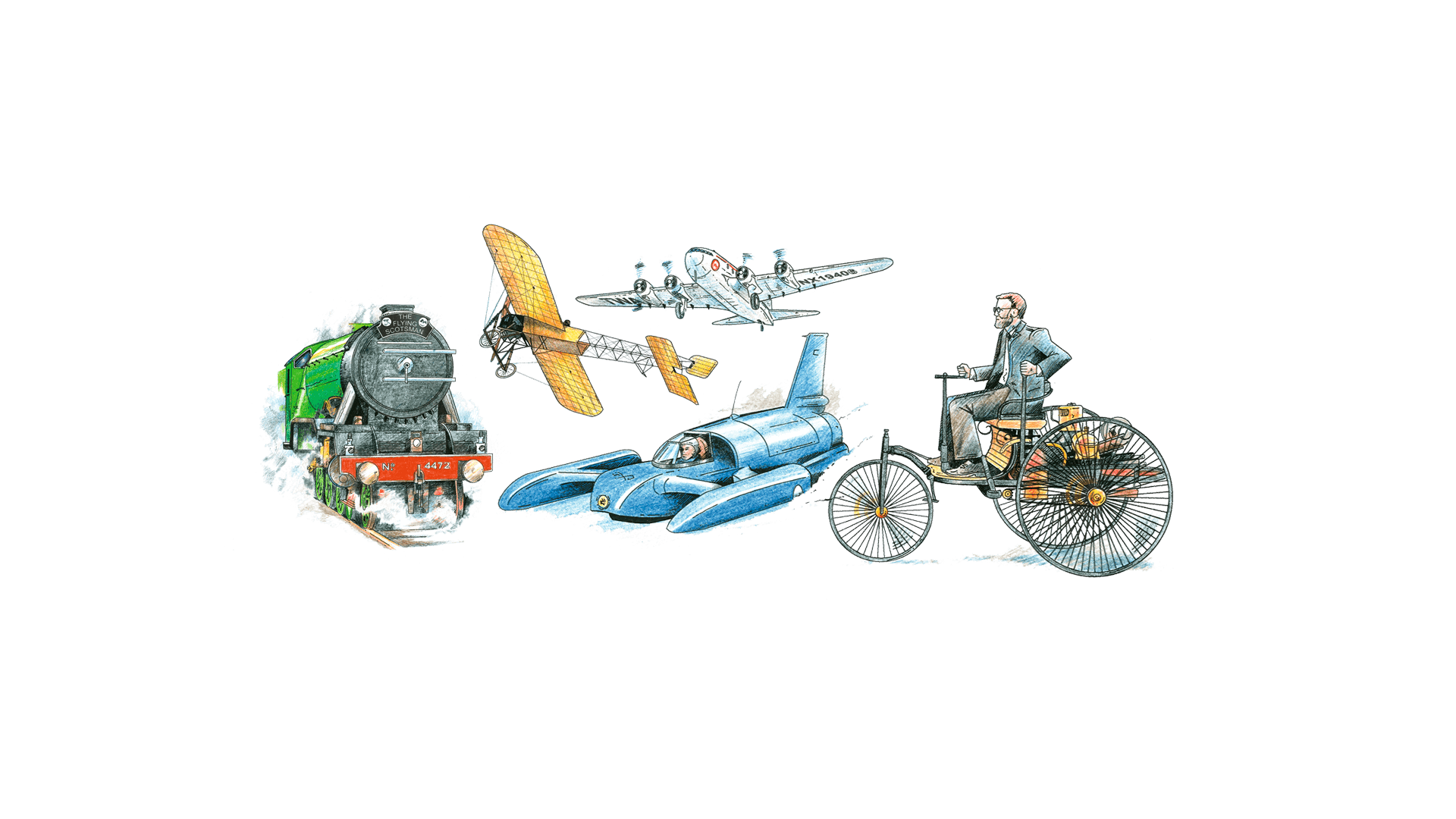 Mazzo Di Carte History Of Transport By Air - 52 Carte + Jolly - HPC - Foto 2