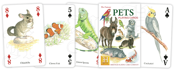 Schmetterlinge der Welt Spielkarten Heritage Playing Card Company