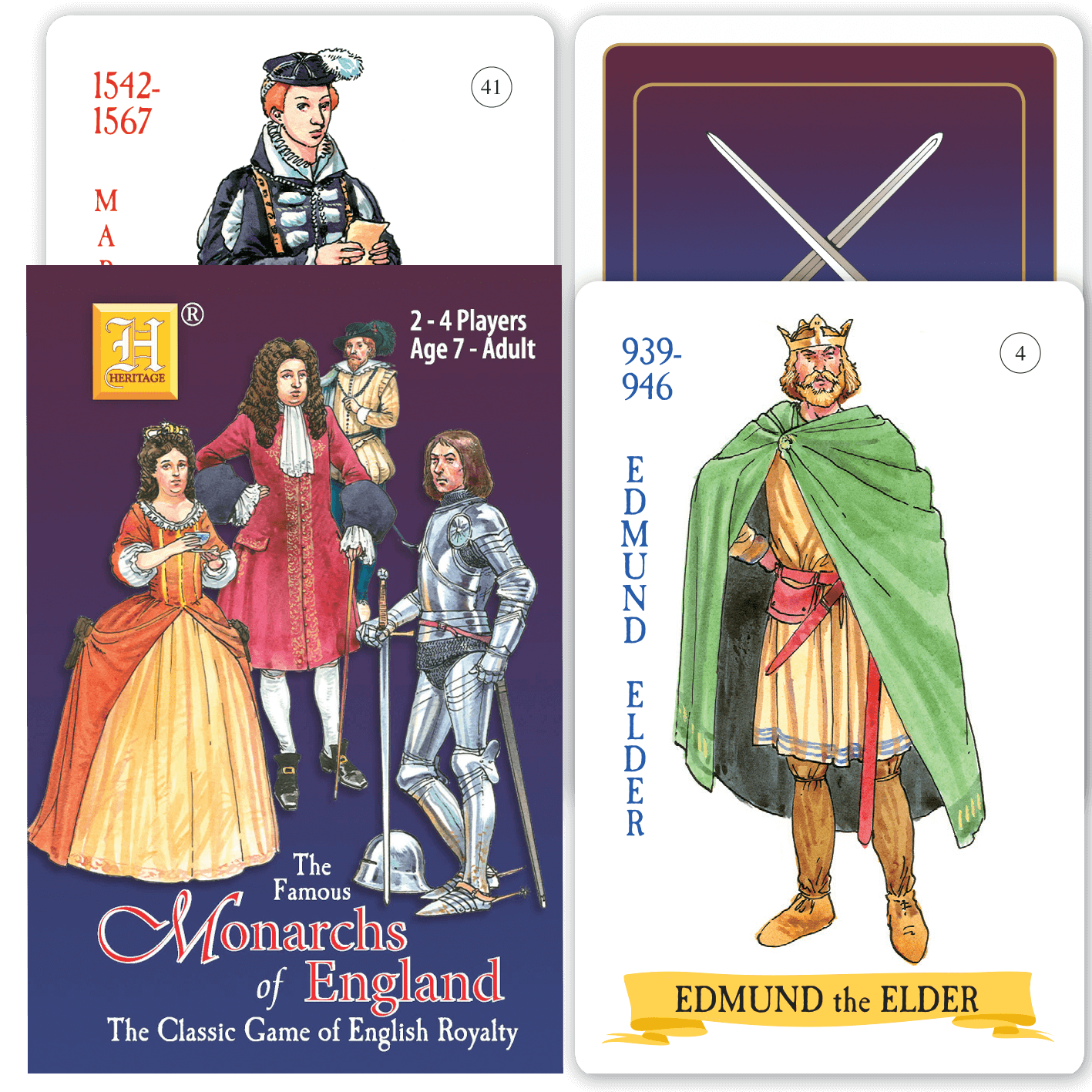 Monarchs of England Card Game