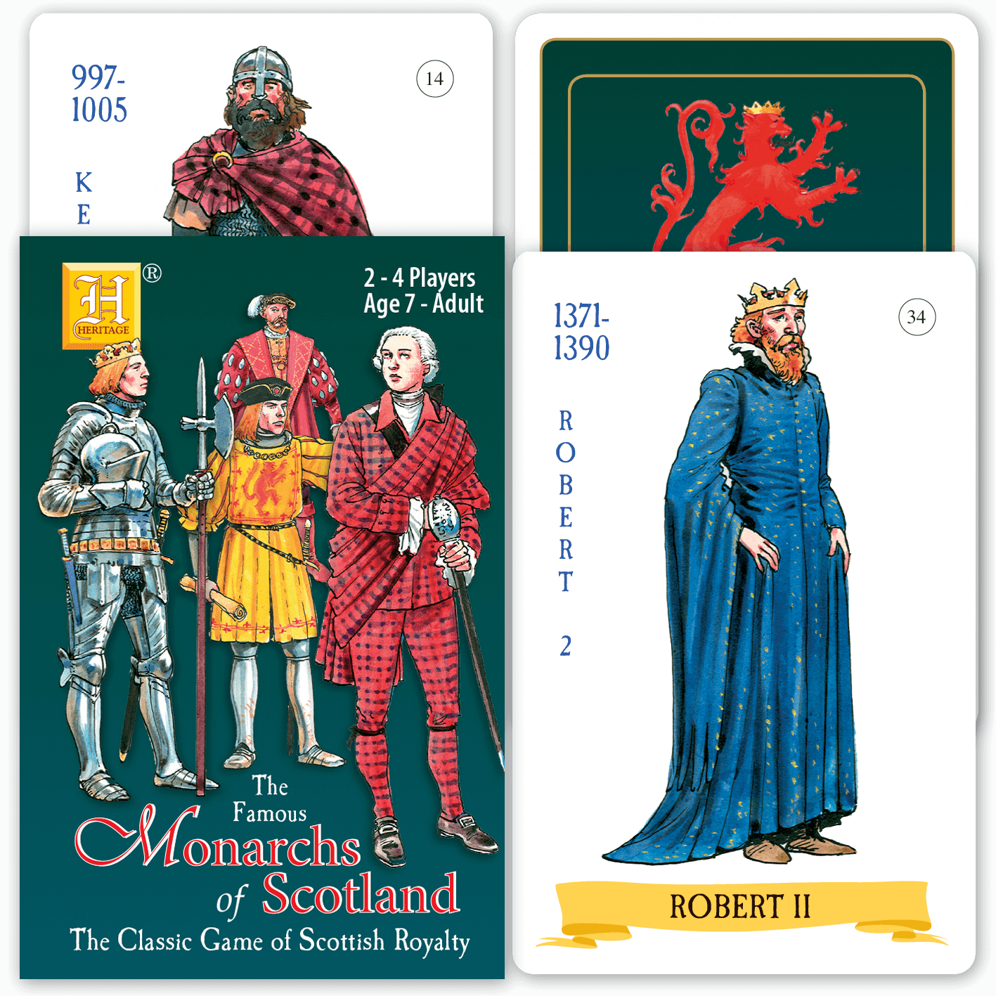 Monarchs of Scotland Card Game