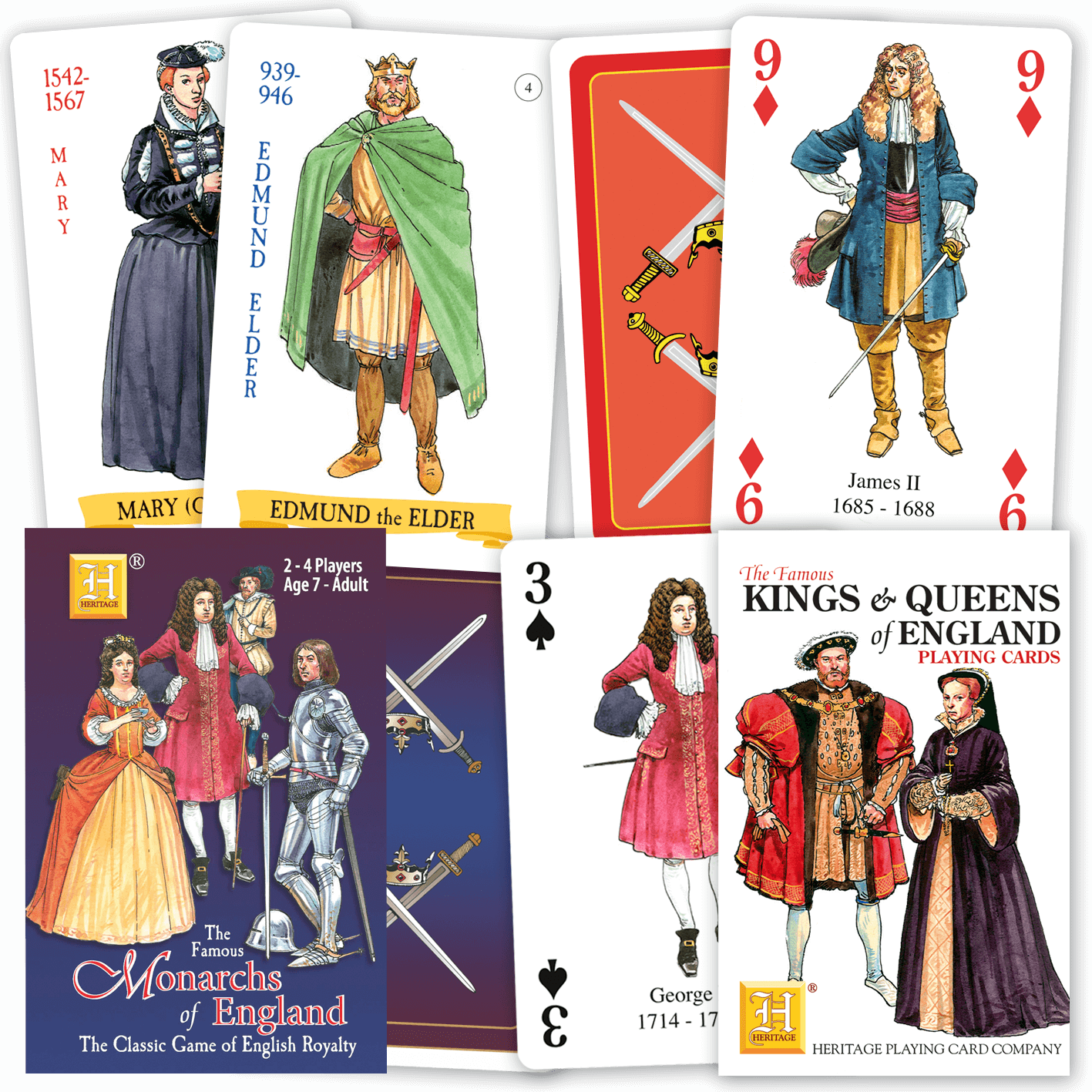 Gift Duo : Kings & Queens and Monarchs of England