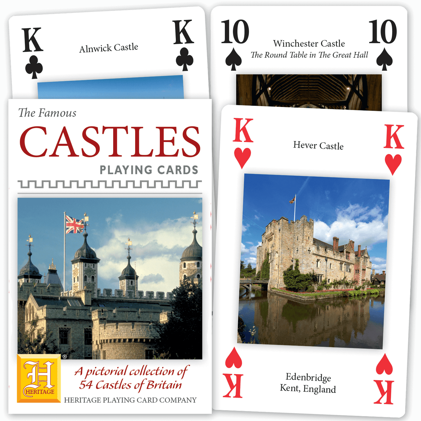 Castles Heritage Playing Cards